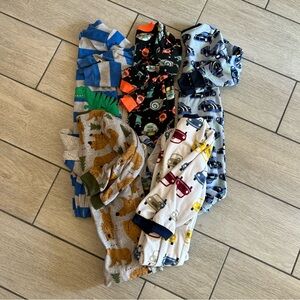 Boys Carter’s Fleece Footie Pajamas Bundle